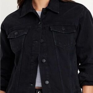 Women's Black Denim Jacket
